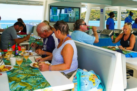 Van Mahé: Praslin & La Digue eilandhoppende tour met lunch