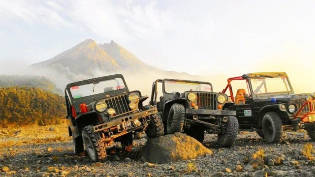Visit Yogyakarta Mount Merapi Guided Jeep Safari with Pickup in Yogyakarta
