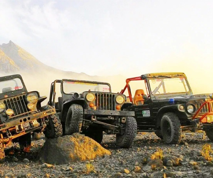Yogyakarta: Mount Merapi Guided Jeep Safari with Pickup