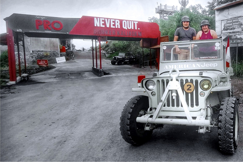 Yogyakarta: Safari en jeep du mont Merapi avec guide et transfertVisite de jour