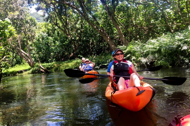 Oahu: alquiler de kayak en el río Kahana RainforestTour autoguiado en kayak por el río Kahana Rainforest River