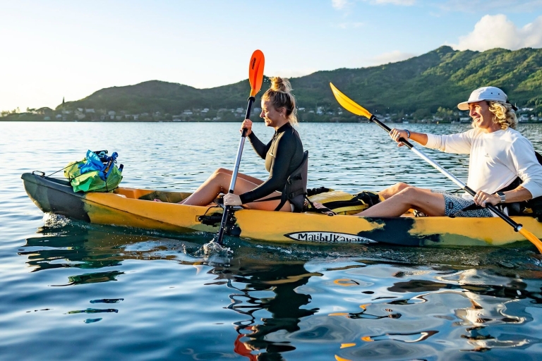 Kaneohe: aventura de alquiler de kayak en el arrecife de coral de Kaneohe Bay