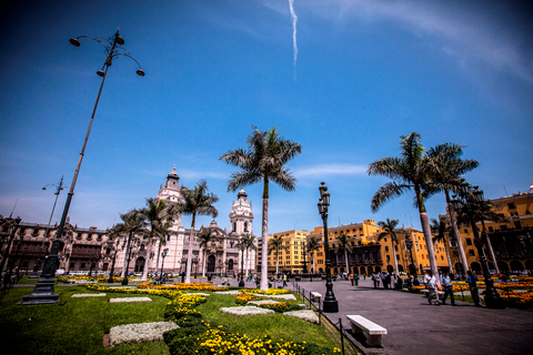 Lima: Tour privato di mezza giornata della città di Lima e Museo LarcoLima: tour privato della città di Lima di mezza giornata e Museo Larco