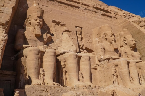 Von Assuan aus: Abu Simbel Tempel Tagesausflug mit HotelabholungGemeinsame Tour mit Guide