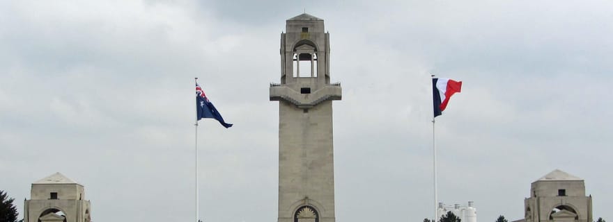 Amiens, Forces armées impériales australiennes sur la Somme pendant la Première Guerre mondiale