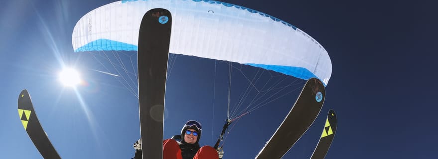 Davos : Expérience de parapente à ski