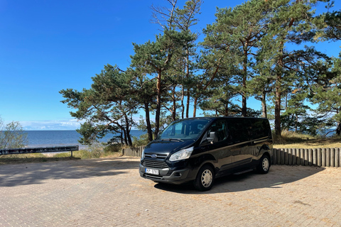 From Riga: Private Transfer to Tallinn with Sightseeing Private Car