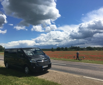 De Riga: transfert privé à Vilnius avec visite touristique