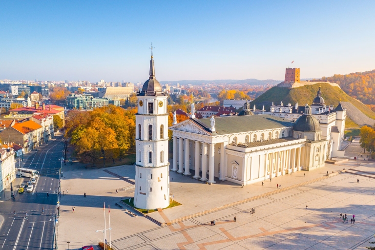 From Vilnius: Private Transfer to Riga with Sightseeing Private Car