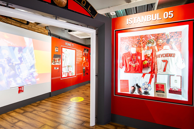 Liverpool Football Club: Biljett till museetLiverpool: Biljett till Liverpool Football Club Museum