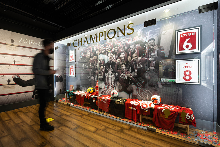 Liverpool Football Club: Biljett till museetLiverpool: Biljett till Liverpool Football Club Museum