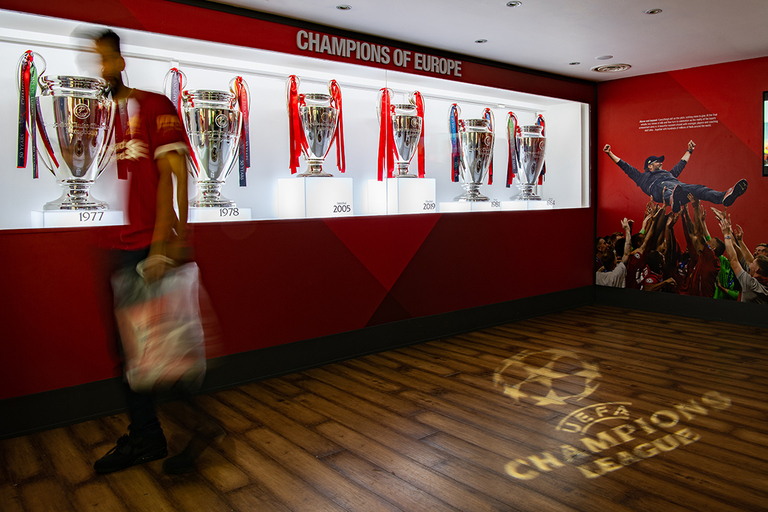 Liverpool Football Club: Biljett till museetLiverpool: Biljett till Liverpool Football Club Museum