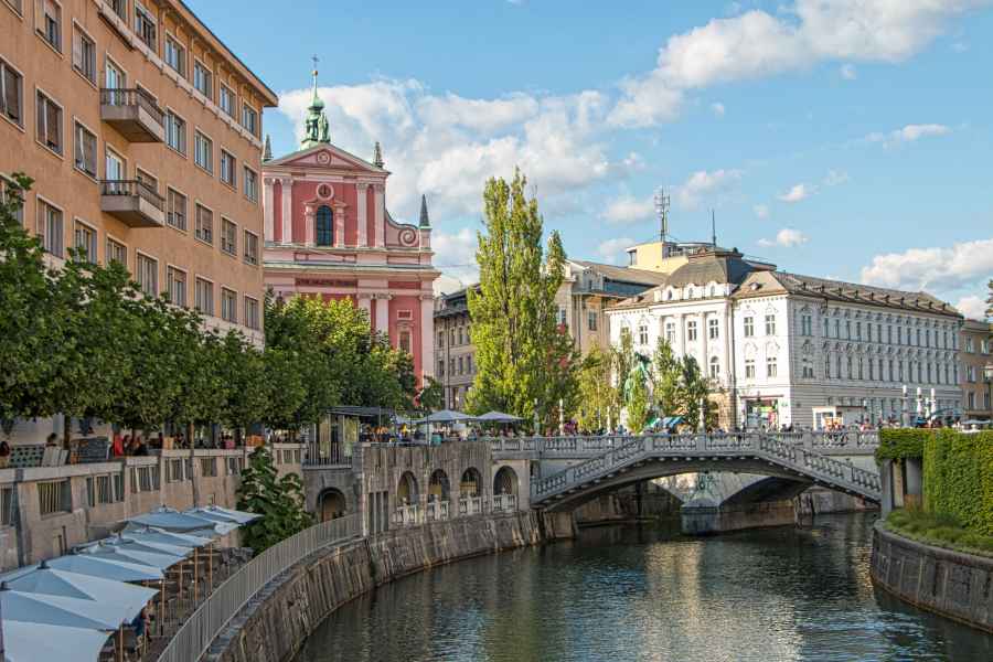Von Zagreb aus: Tagesausflug mit dem Minivan nach Ljubljana und zum Bleder See