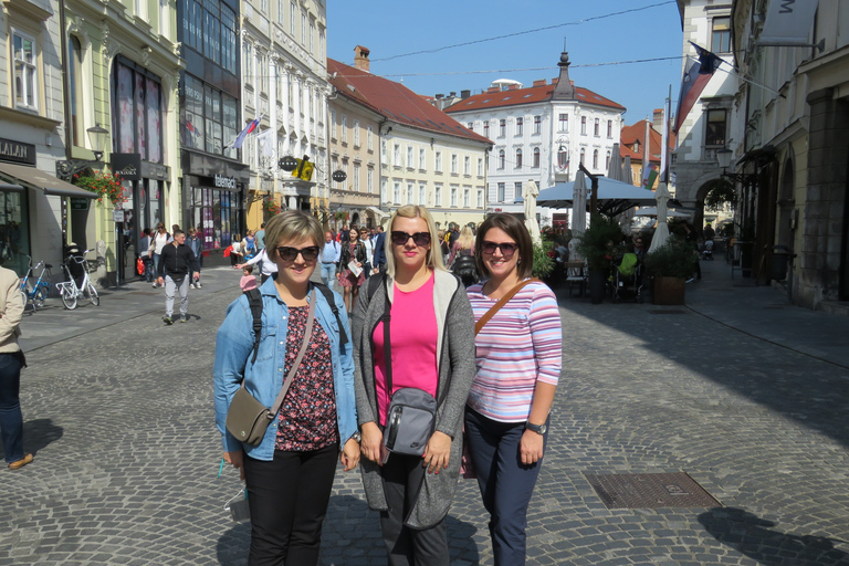 Vanuit Zagreb: Ljubljana en het meer van Bled met dagtrip met minibusZagreb: dagtocht naar Ljubljana en het meer van Bled met minibus