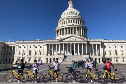 Wycieczka rowerowa: Kapitol, Pomnik Lincolna, National Mall