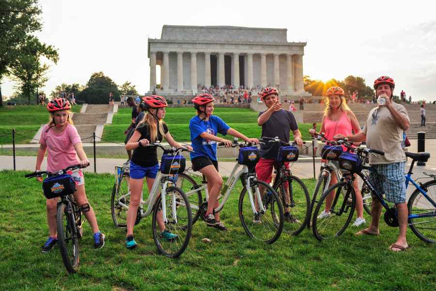 Fahradtour: Capitol Hill, Lincoln Memorial, National Mall. Foto: GetYourGuide