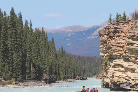Jasper: Canyon Run Family Whitewater Rafting
