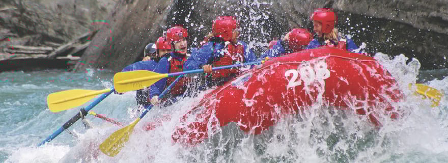 Rafting de 5 heures sur le fleuve Fraser dans le parc national Jasper