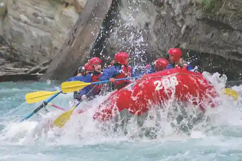 5 uur raften op de Fraser rivier in Jasper National Park