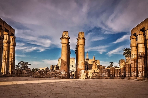Desde Dahab: Luxor en avión Excursión guiada de un día con almuerzo