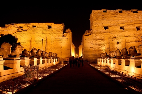 Louxor : Visite privée de la rive ouest avec spectacle son et lumière de KarnakVisite de la Cisjordanie avec le spectacle son et lumière de Karnak - Entrée