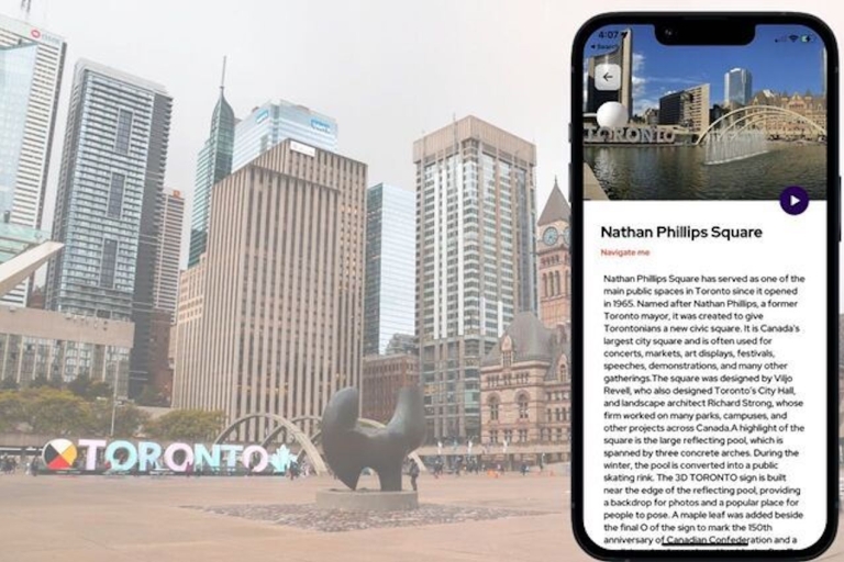 Toronto: Downtown City Landmarks Self-Guided Audio Tour
