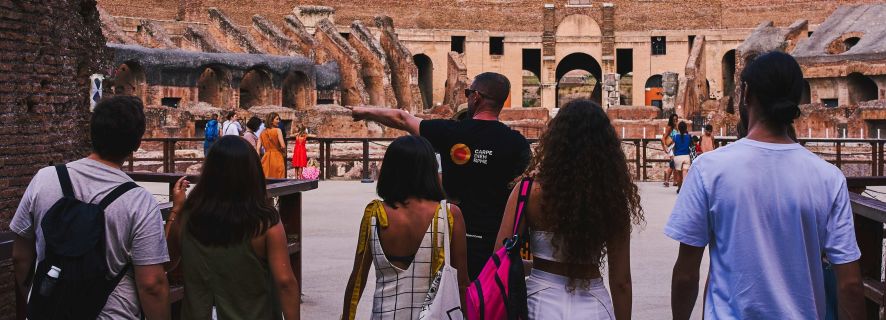 Rome: Colosseum Arena Access, Palatine Hill, & Forum Tour