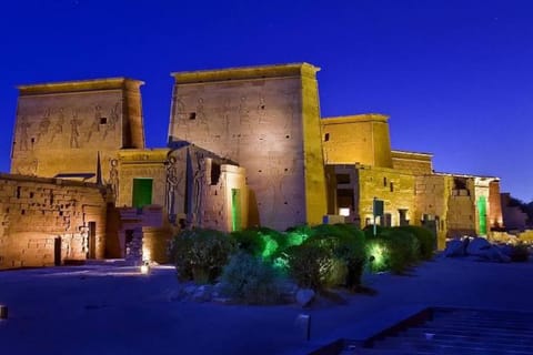 Aswan: Philae Temple Sound & Light Show with Transfers