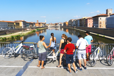 Pisa: Självguidad tur med E-Bike till tornetPisa: Självguidad cykeltur med E-bike