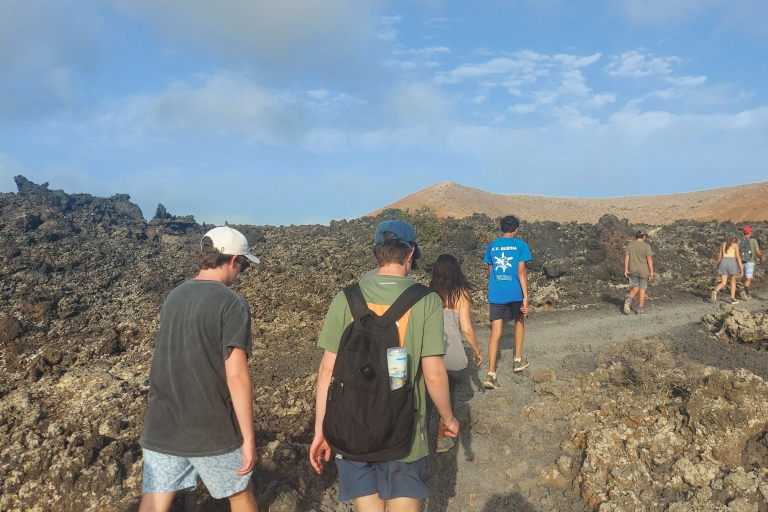 Lanzarote : Trekking around Timanfaya National Park Shared tour with a maximum of 9 people