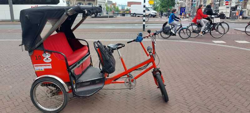 Amsterdam: Private City Highlights Tour por Rickshaw