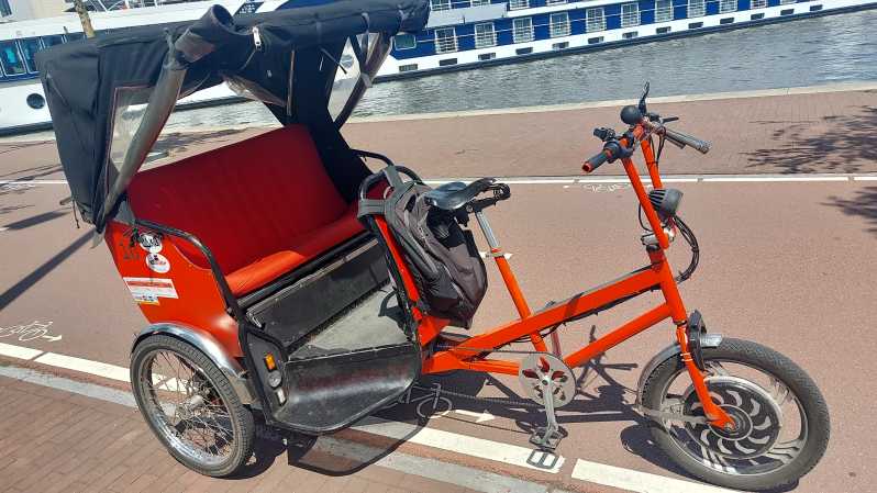 Amsterdam: Private City Highlights Tour by Rickshaw
