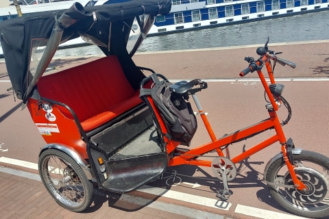 Amsterdam: Private City Highlights Tour przez Rickshaw1-godzinna wycieczka po mieście