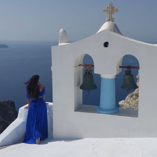 Santorini: Yksityinen koko päivän auringonlaskukierros illallisella