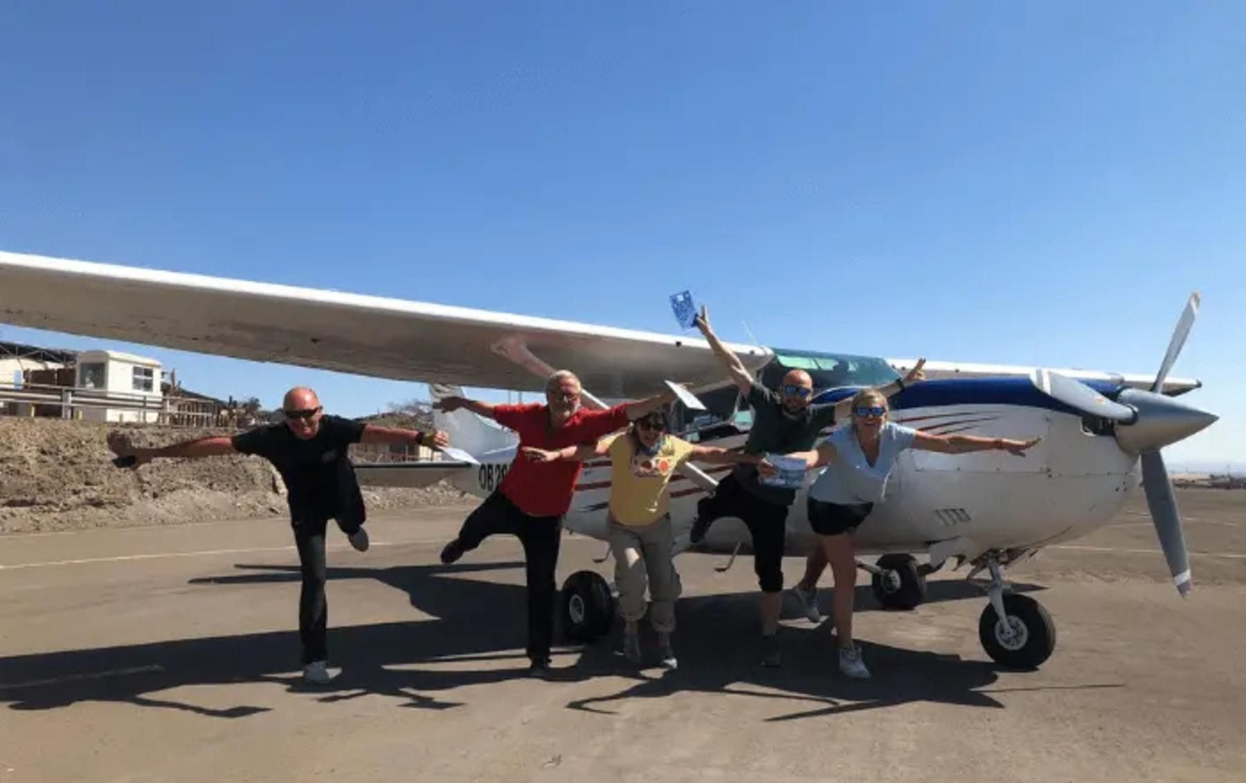 Nazca: Rundflug über die Nazca-Linien mit Abholung vom Hotel