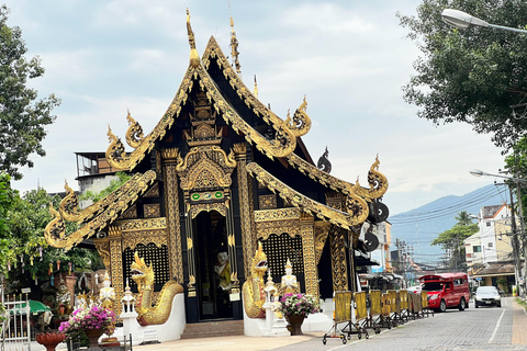 Chiang Mai: Old City Walking Tour with Temples & History Small Group Without Entry Fees