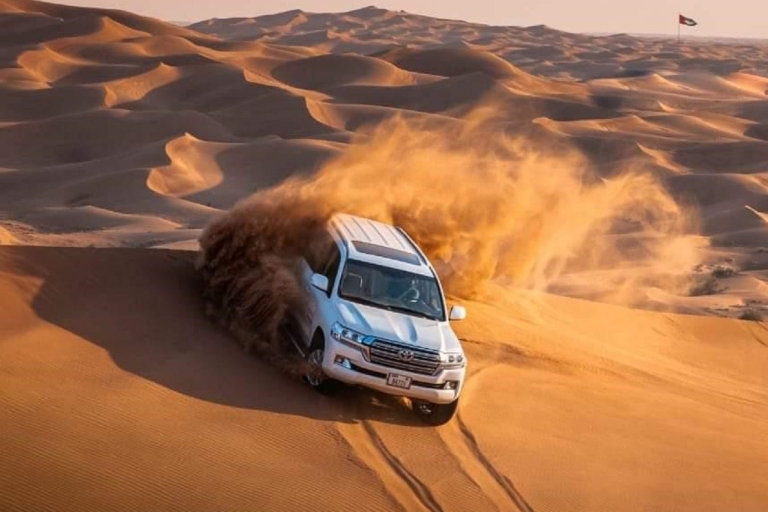 Dubai: Red Dunes Morning Desert quad-, buggy- of 4x4-ritOchtendwoestijnsafari met exclusieve kameelrit