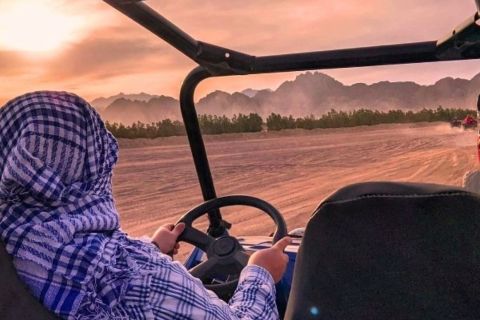 Hurghada: safari in quad, jeep, cammello e buggy con cena barbecue