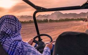 Hurghada: Quad, Jeep, Camel and Buggy Safari with BBQ Dinner
