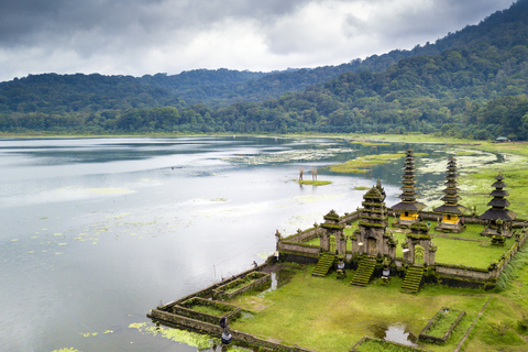 Bali: Munduk Waterfalls Trek, Twin Lakes and Temple TourTour with Transfer from Munduk Area