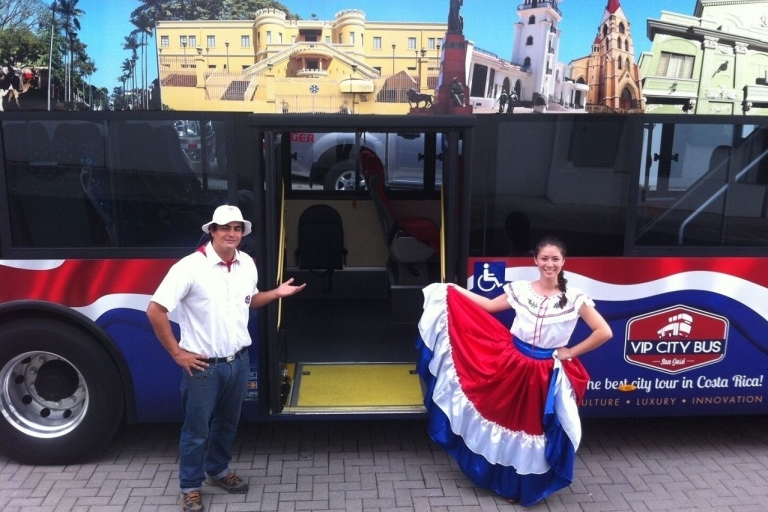 San José : visite de la ville VIPSan José : visite d'une demi-journée en bus de la ville