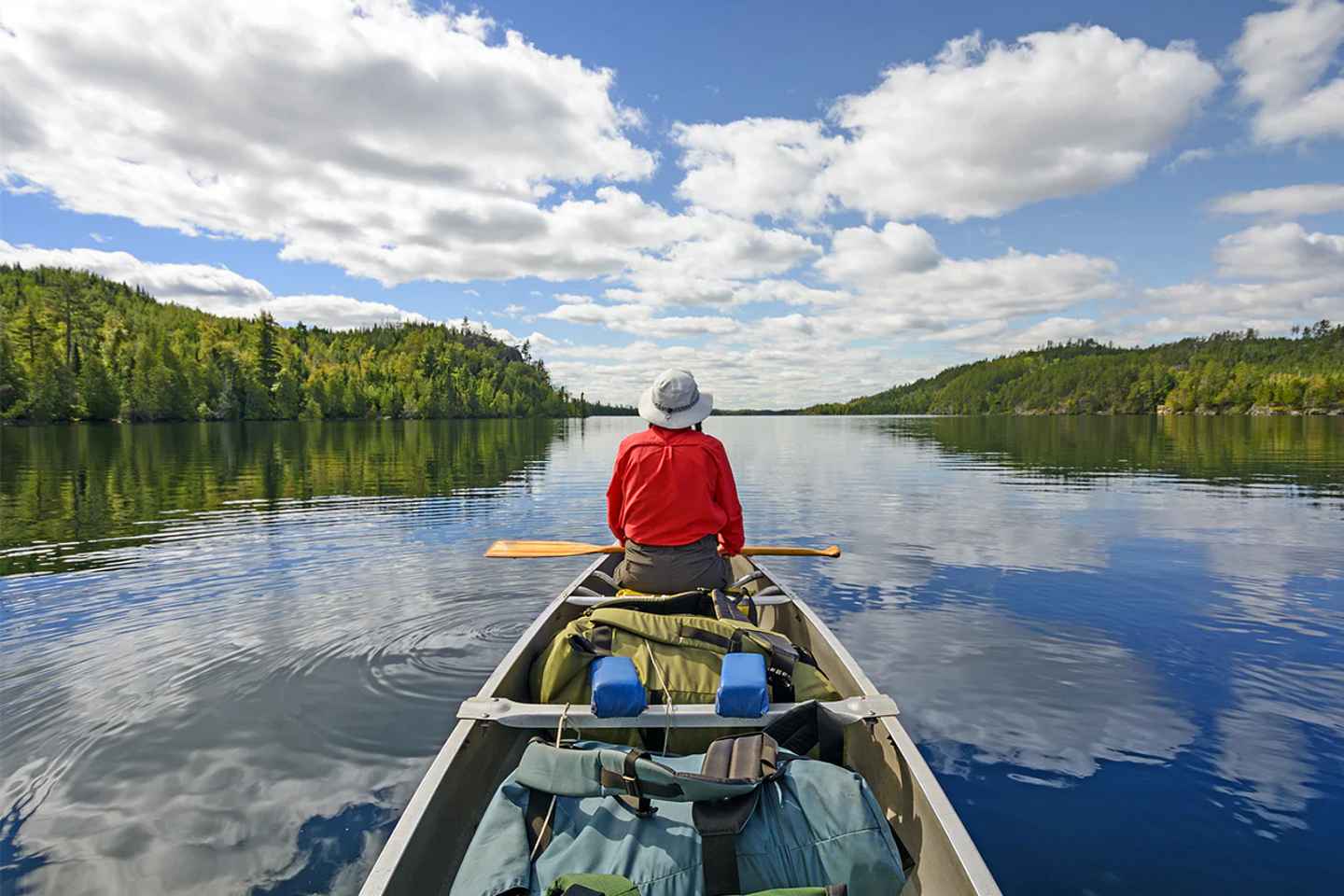 Lappland: Kanóferð með hreindýrum og heimsókn á sleðahundabú