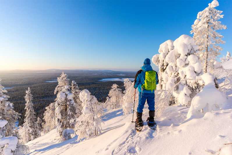 Рованиеми: пешие походы и прогулки на снегоступах в Лапландии
