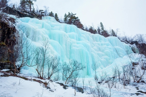 Lapland: tour naar de bevroren watervallen van Korouoma