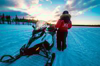 Rovaniemi, Half-Day Snowmobile & Ice Fishing Experience - Housity