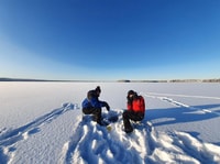 Rovaniemi, Half-Day Snowmobile & Ice Fishing Experience - Housity