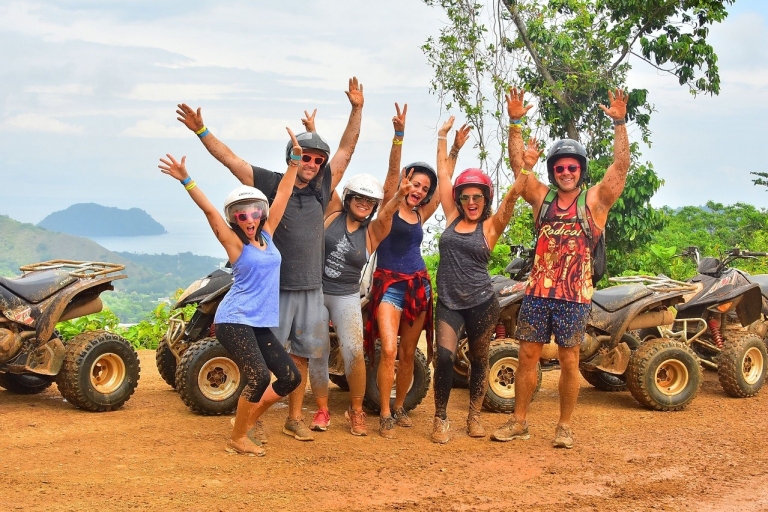 From San Jose: Zipline and ATV Full-Day Tour with Lunch