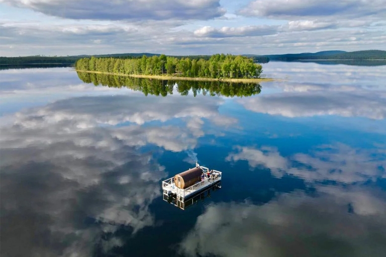 Rovaniemi: saunaboot schilderachtige riviercruise