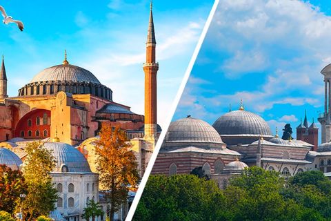 Istambul: excursão combinada Hagia Sophia e Palácio de Topkapi