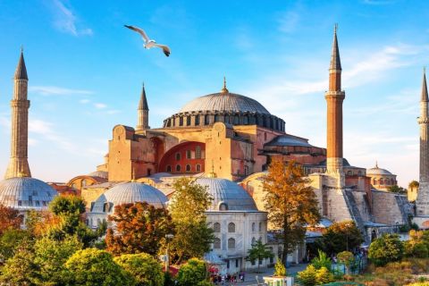 Istanbul : Visite combinée de la citerne de la basilique et de Sainte-Sophie